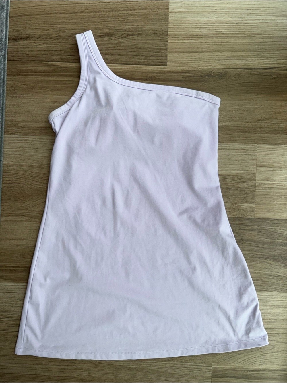 One-Shoulder Lavender Women's Athletic Dress